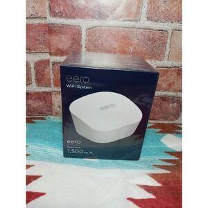 EERO Single Unit 1500 Sq Ft Wi-Fi Router System J010111 -) Brand New Sealed